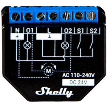 Wi-Fi Smart Switch Plus 2PM Shelly
