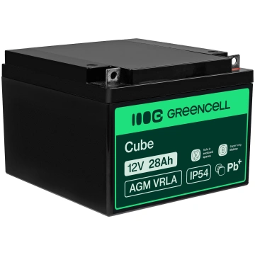 12V 26Ah akumulators :: AGM : VRLA :: 12 Volti, 26