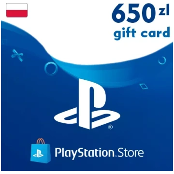 PSN karte 650 PLN (Polija) - PlayStation dāvanu ka