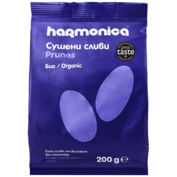 Žāvētas plūmes, organiskas Harmonica