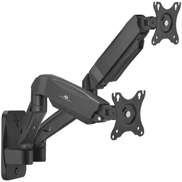 Maclean wall mount for two monitors, 17-32'&a