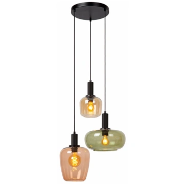 Piekarama lampa ILONA 3 Black 45408/13/99 Lucide