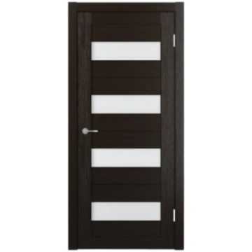 Durvju komplekts SEMPRA 02 DO Venge PVC, ar karbu,