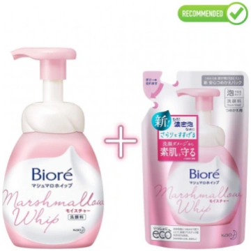 Biore Marshmallow moisture foaming face wash 150ml