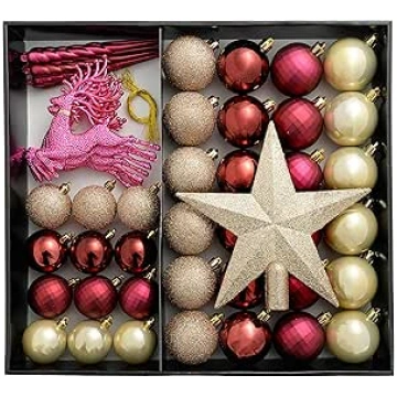WeRChristmas Nesadrūstošas luksusa eglīšu rotājumi