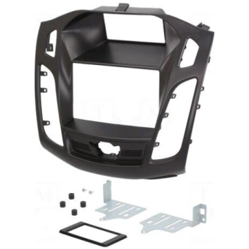 Radio mounting frame | Ford | 2 DIN | black 4CARME