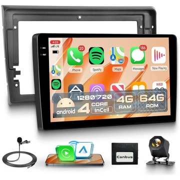 4G+64G Wireless Carplay Android 15 Autoradio für F