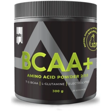 Puls BCAA+ Aminoskābju pulveris bumbieru un laima,