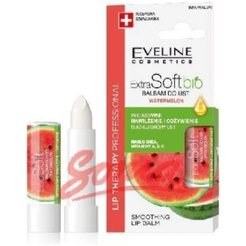 Balzams lūpām Eveline Extra Soft Watermelon, 12 ml
