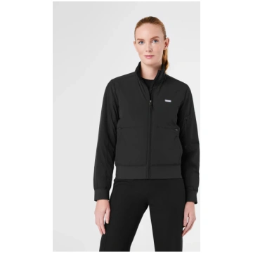 Women's Black Float Bomber Jacket™