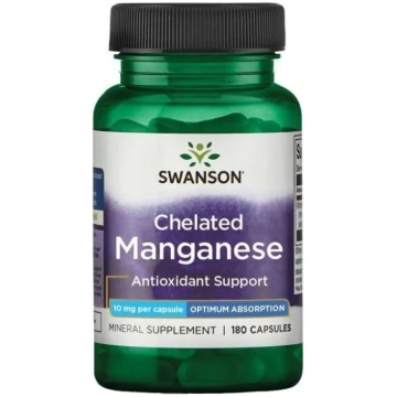 Swanson SWANSON Albion mangāna helāts 10 mg – 180 