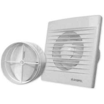 100 s-p stila sienas ventilators ar aizbīdni DOSPE