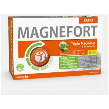 Magnefort Triple Magnesium 30 Ampoules Dietmed