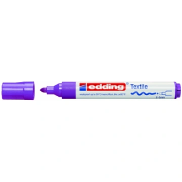 Tekstila marķieris Edding 4500, 2-3mm, konisks, vi