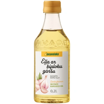 Eļļa ar ķiploku garšu, 0,2L