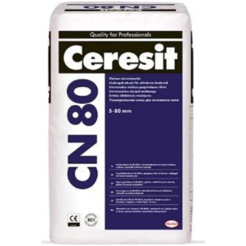Ceresit CN 80 Ātri sacietējoša java grīdām, 5–80 m