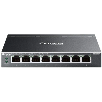 TP-Link Omada ES208GP network switch Managed L2 Gi
