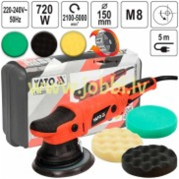 YATO YT-82200 (DUAL ACTION) ekscentrika pulējamā s
