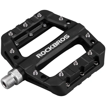Rockbros 2017-12CBK neilona velosipēda pedāļi, mel