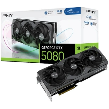 PNY Graphics card GeForce RTX5080 OC 3F 16GB 256-b