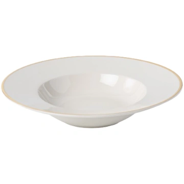Šķīvis zupas Quality Ceramic Prima Gold, Ø 23 cm, 