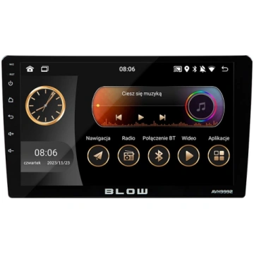 Radio BLOW AVH-9992 2DIN 9" Android/WiFi/GPS/CARPL