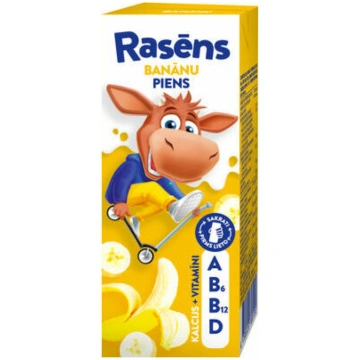 Piens banānu 1.5% 200ml, Rasēns