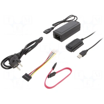 USB to SATA adapter | IDE plug,SATA plug,USB A plu