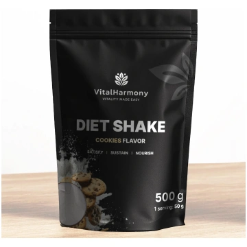 VitalHarmony Diet Shake 500g - Cookie
