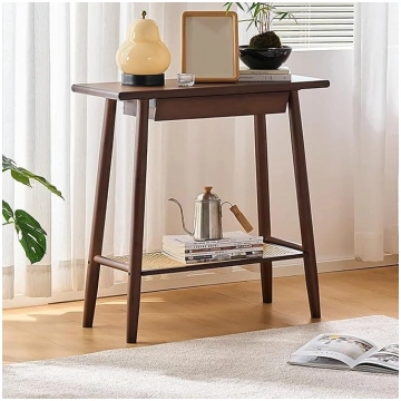 Console Table with Drawers, Narrow Console Table w