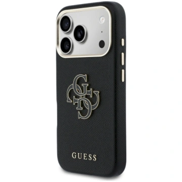 Guess PU Resin Logo Case Aizsargapvalks priekš App