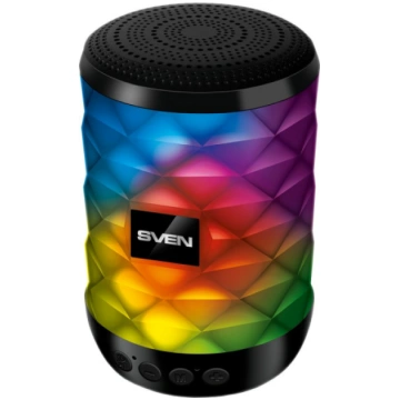 Sven Speaker SVEN PS-55, black (5W, TWS, Bluetooth