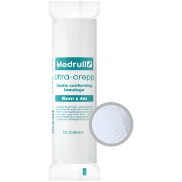 Elastīgā saite Ultra-crepp, Medrull, 4m x 15cm