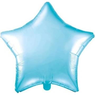 Party Deco Balon foliowy Gwiazdka blekitny 48cm un