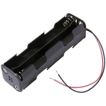 Basket for 8xAA batteries (R6) - cube basket with 