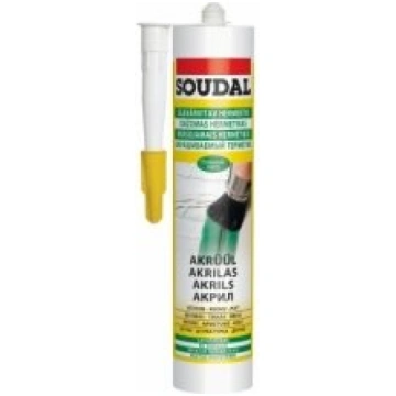 Akrils Soudal Paintable balts 280ml