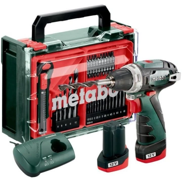 Metabo PowerMaxx BS Basic Set Cordless Drill Drive