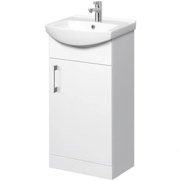 Riva skapītis ar izlietni SA45FS White SA 45FS