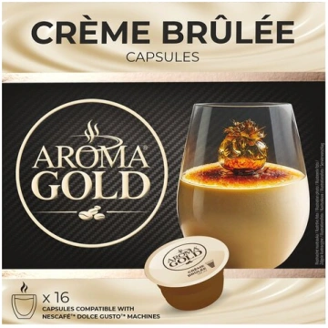 Kafijas kapsulas Aroma Gold Creme Brulee, 256g