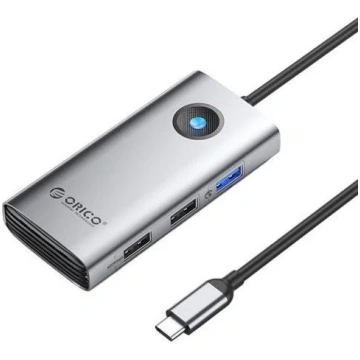 „Orico“ USB koncentrators ar dokstaciju „5-in-1“ U