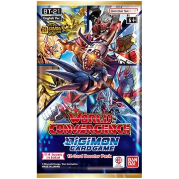 Digimon Card Game - World Convergence BT21 Booster