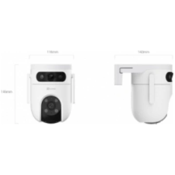 EZVIZ IP KAMERA CS-H9C (5MP+5MP) 4MM KRĀSU NAKTS R