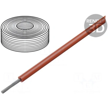 Wire | SiF | stranded | Cu | 10mm2 | silicone | re