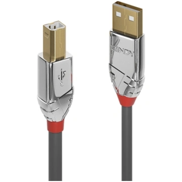 Lindy 7.5m USB 2.0 Type A to B Cable, Cromo Line 3