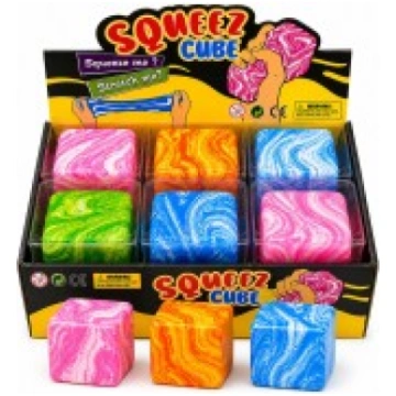 Antistresa rotaļlieta Squeez Cube T05-2425 - mīkst