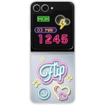 Samsung Flipsuit Case Galaxy Flip6 caurspidiga - A