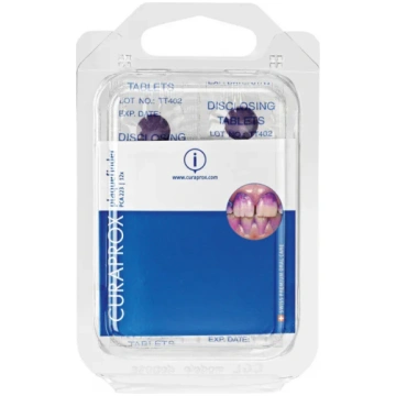 Curaprox "PlaqueFinder” PCA223 tabletes zobu aplik