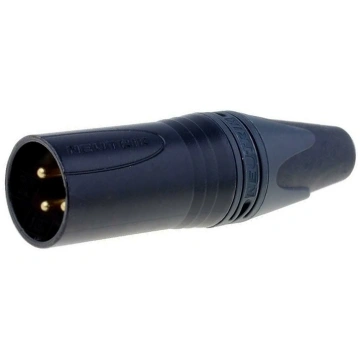 Connector: XLR; plug; male; XX; 16A; PIN: 3; strai