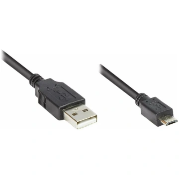 USB kabelis Alcasa 2510-MB02 USB 2.0 1.8m Good Con