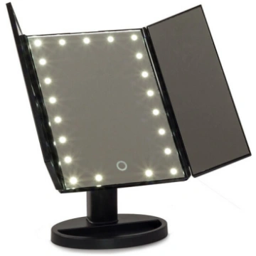 Kosmētiskais spogulis ar LED apgaismojumu Perfee